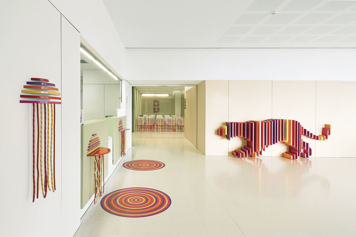 Rai Pinto esconde animales en el Hospital Sant Joan de Déu