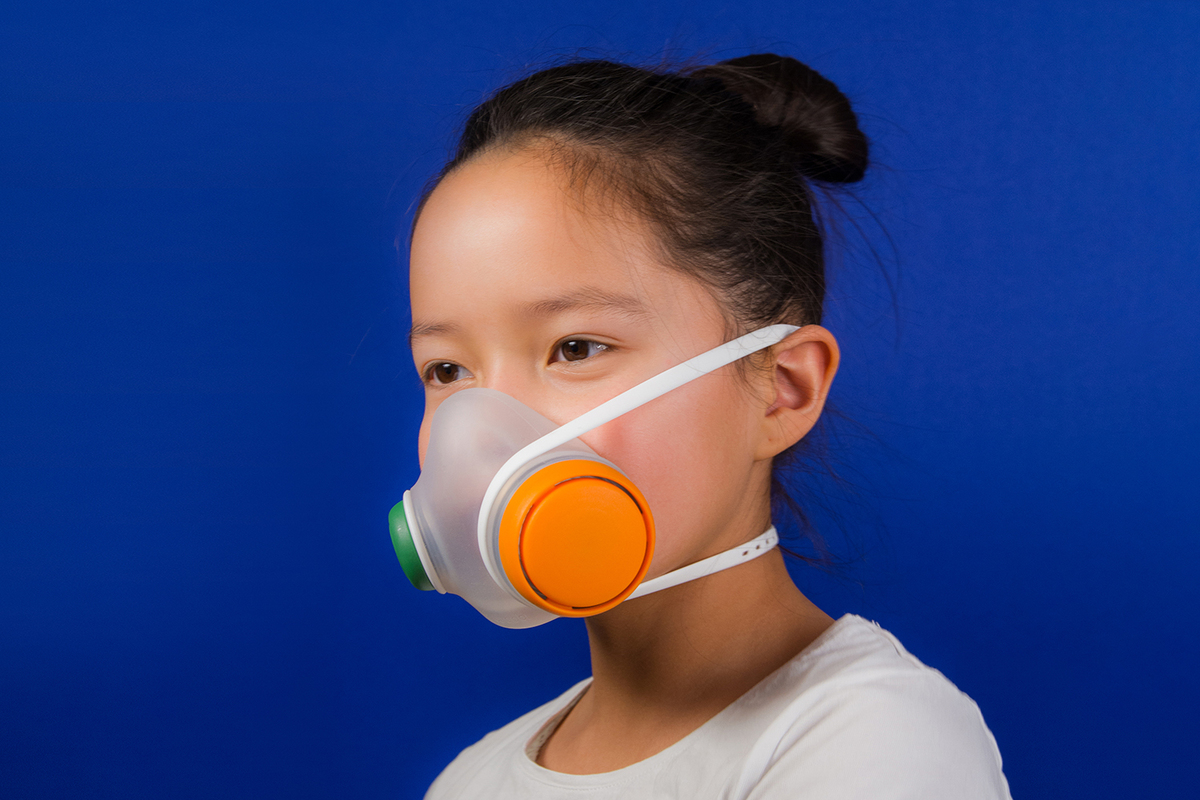 Woobi Play, la máscara antipolución para niños