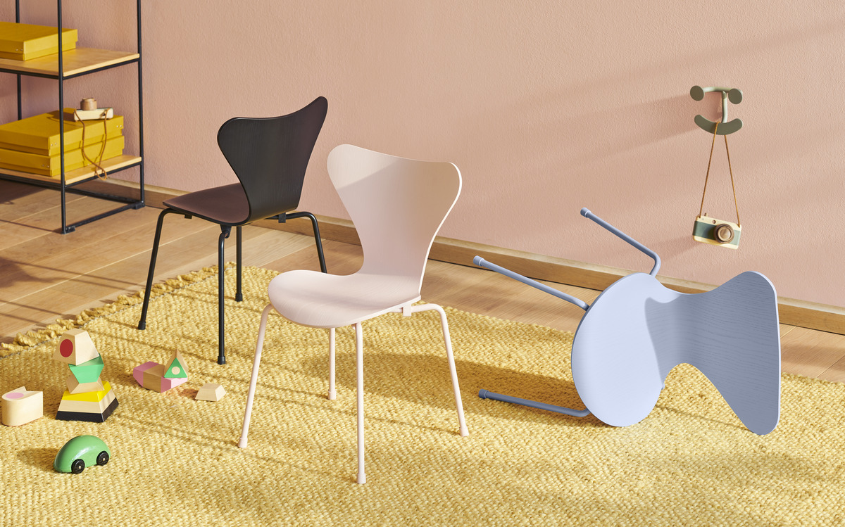 Fritz Hansen amplía la gama de colores de la silla Series 7™ para niños