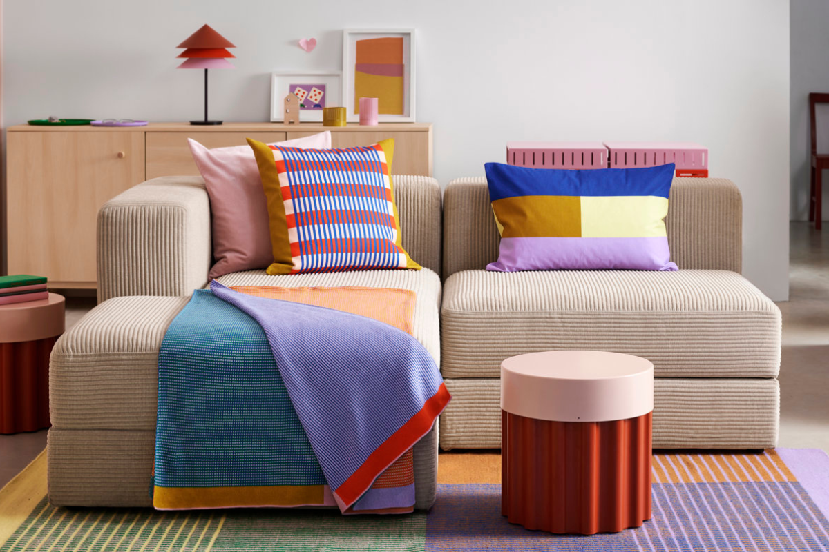 Colección TESAMMANS de Raw Color para IKEA. elástica magazine