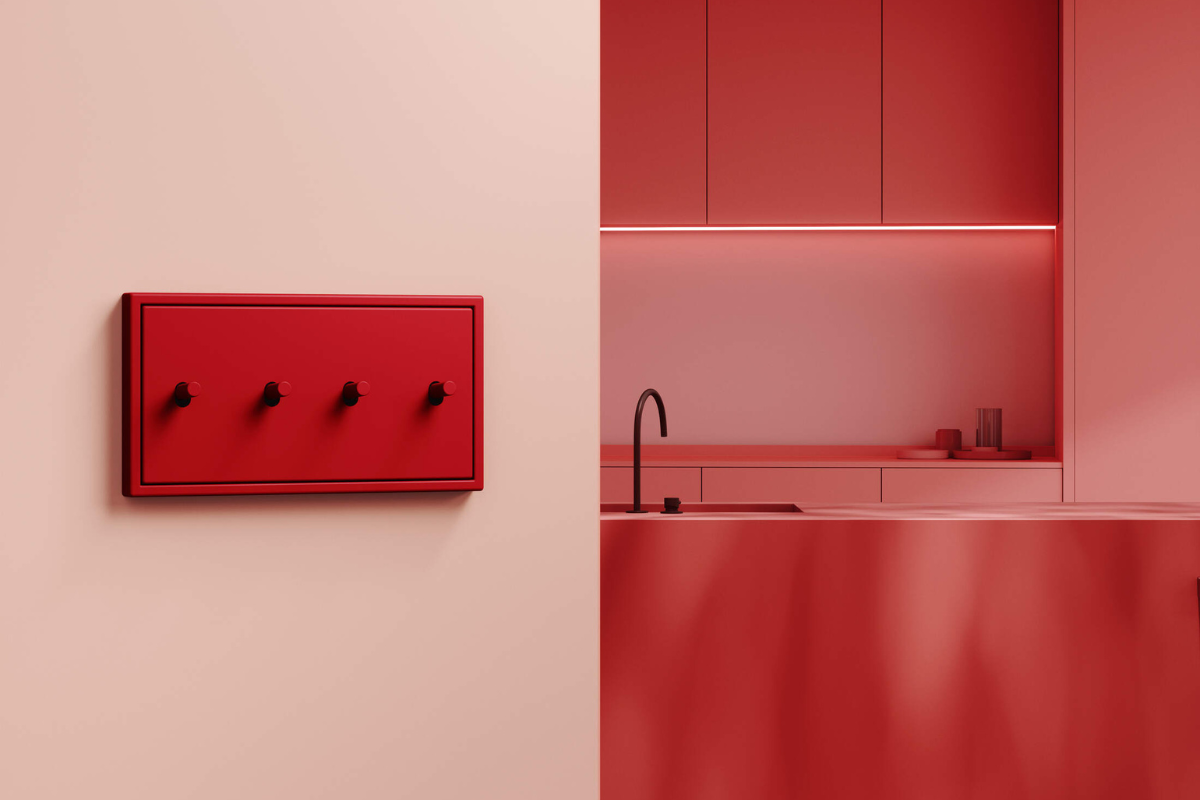 JUNG introduce la gama LS 1912 con los 63 colores de Les Couleurs® Le Corbusier