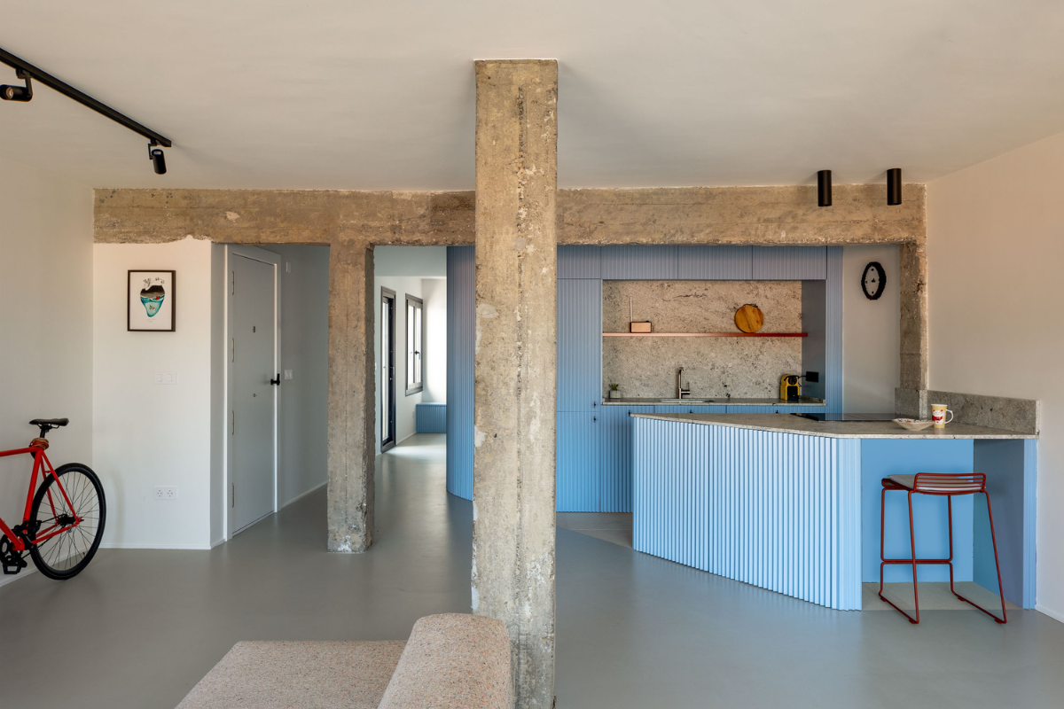 Burgatoi. Reforma de una casa en el Ensanche de Bilbao a partir de una curva