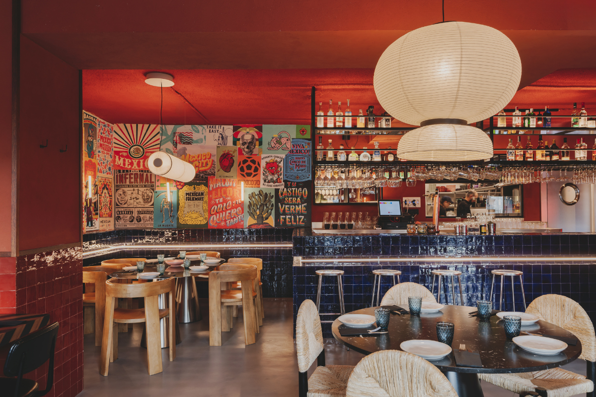 Cabrón, el nuevo restaurante mexicano cuyo interiorismo huye de tópicos