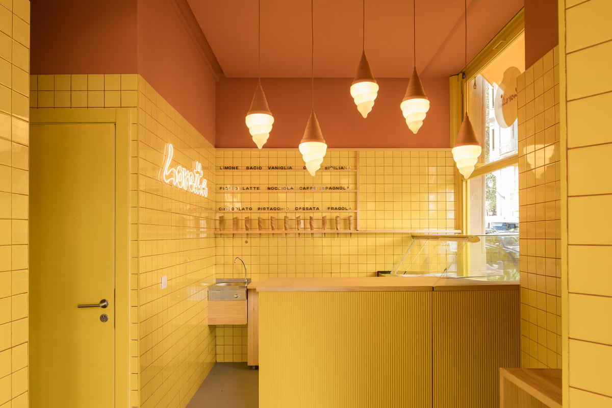 La esencia de Sicilia inspira la nueva heladería Loretta en Bilbao, diseñada por Lázaro Estudio